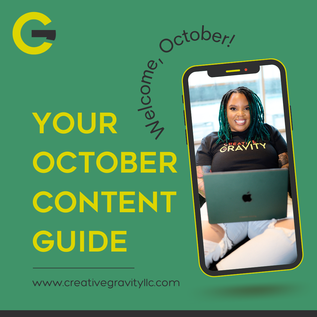 Your October Content Guide